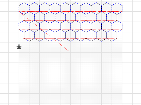 Stitch #6 - Tessalating Hexagons