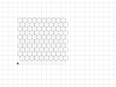 hexagon grid