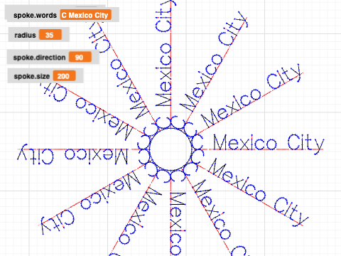 Mexico City Spokes (car free Sundays!)