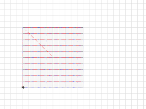 ROWS OF SQUARES