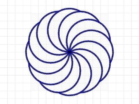 The Armenian Eternity Symbol With 12 Sections 