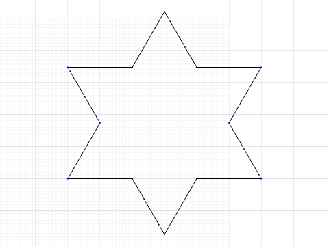 I asked ChatGPT to code an Armenian Six Point Star.