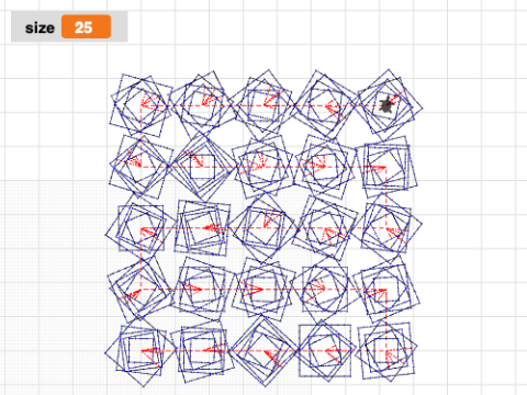 Vera randomized squares