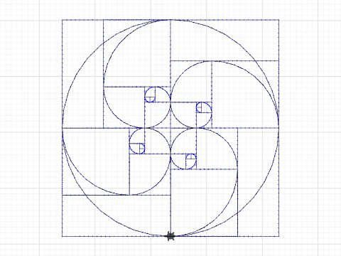 Fibonacci Design Which Is Similar to Kathryns Design