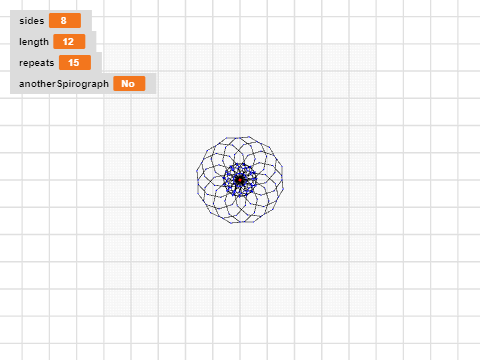 spirograph user input