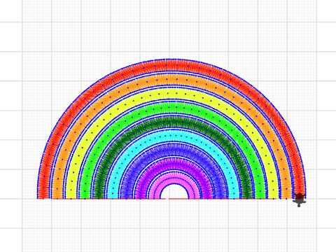 regenboog iris