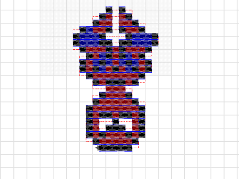 Pixel Art Spiderman