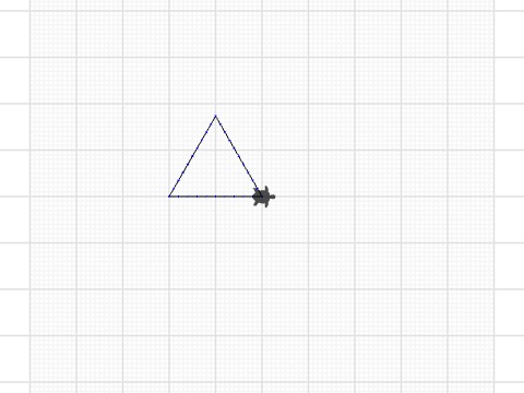 Drawing a triangle GM 1