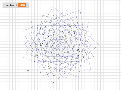 7 Make a variable (spiral)