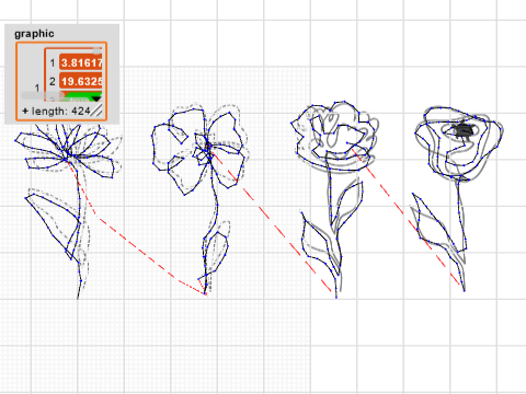 2405_Flowers one line