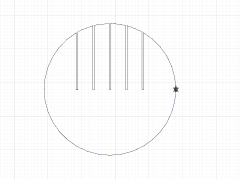 Sliceform Sphere - 5 slices