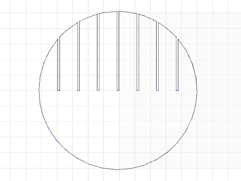 Sliceform Sphere - 7 slices