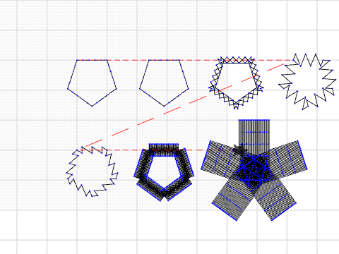 Pentagons by Enoch