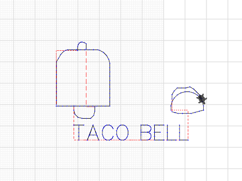 TR taco bell logo