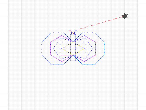 Shapes design(butterfly) VEO