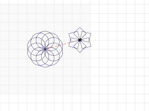 pinwheel + flower