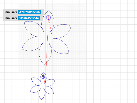 Flower 6 petals laser cut