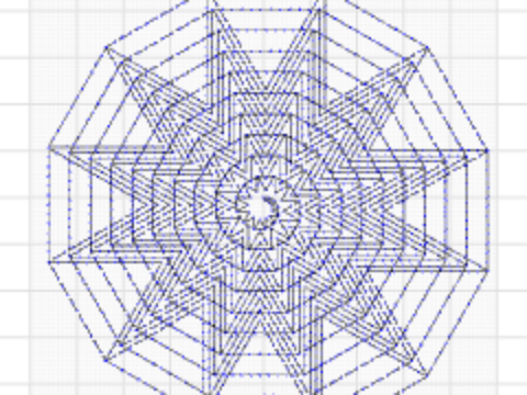 Spiraling SquareinspiredbyBeth 2