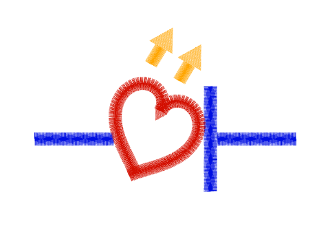 LED by the Heart (scaleable)