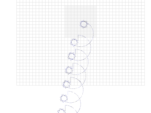 turtle stich break attempt at closed shape