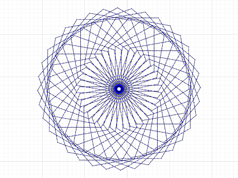 Polygons Lace