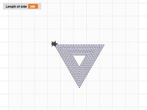 4.5-variable triangle spiral