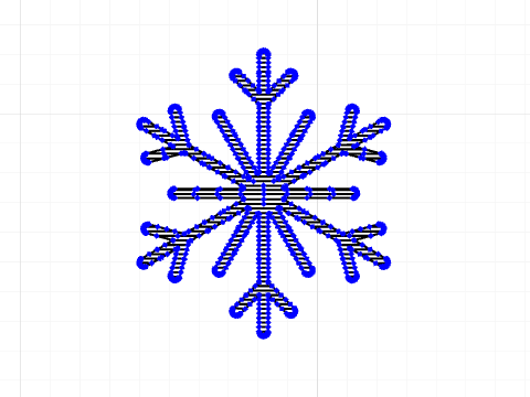 Snowflake With Fill