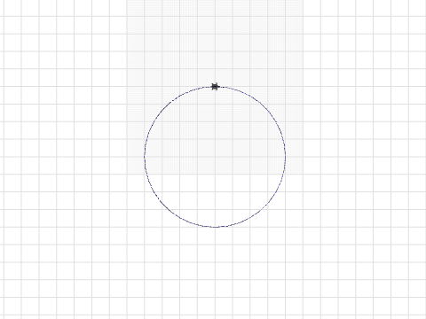 Circle (200 Steps radius)