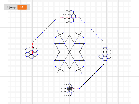 Whole snowflake design