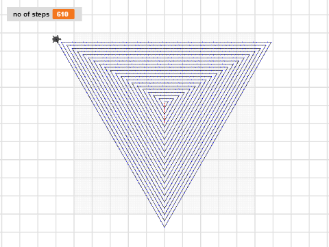 spiral of triangles 2