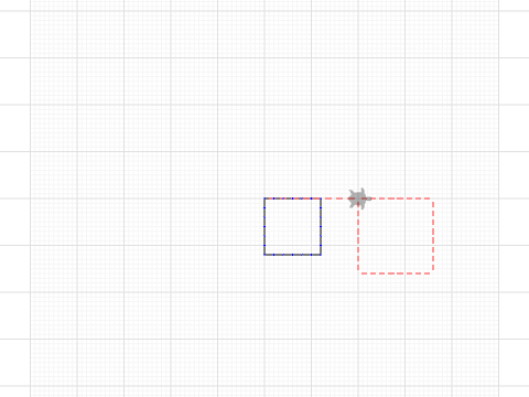 Square function with parameter