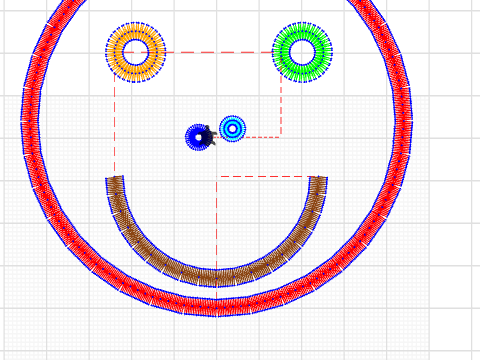 Smiley face