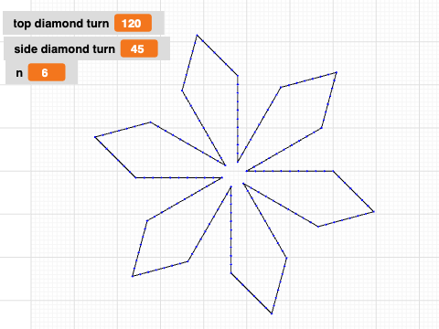Flower Petal Study #3 - Diamond Petal