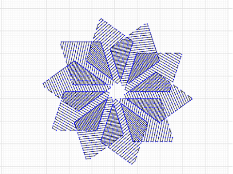 direction of fill