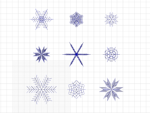 Snowflakes - Random