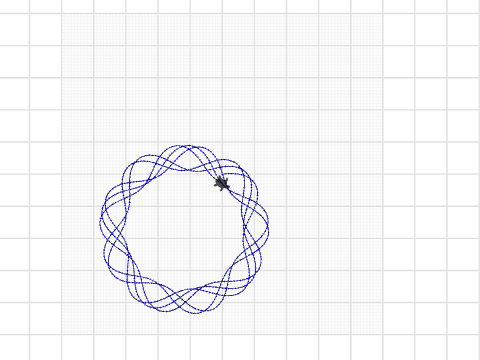 random flowing circles orig by SimonNatuurlijk