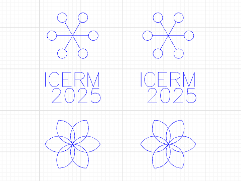 ICERM Bookmark 4 x 4