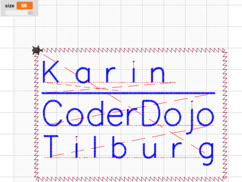 Scalable text - NameCoderDojoTilburg