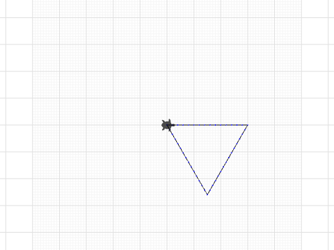 4cm triangle