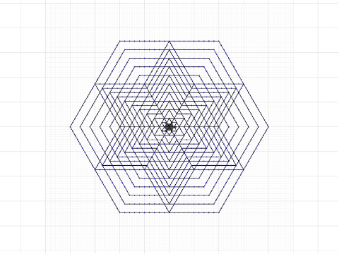 A eTextile Follow Polygons Text T&T week 2 