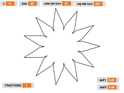 Flower Petal Study #3 - JET randomizer