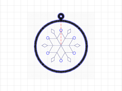2025-26Snowflake Ornament