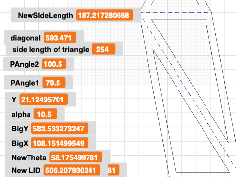 Net For N-Gon Antiprism - Octogon
