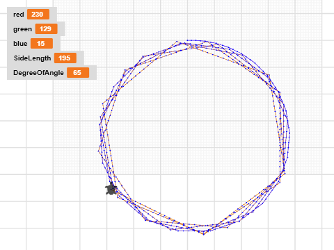 Multi-Colored Spirals A.A
