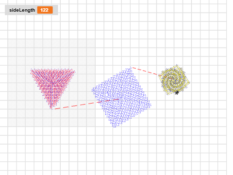 Different stitch designs AL