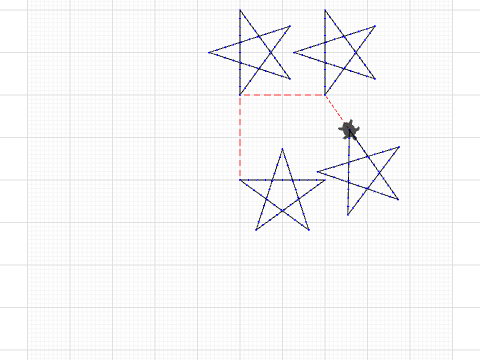 Trying to make a square star ⭐️ 