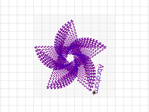 Codeded Embroidery Abraham O.