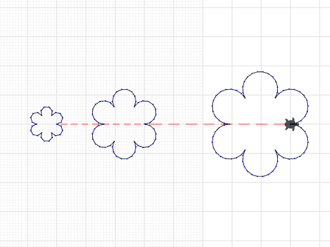 6 Petal Flower Function