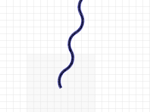squiggly line