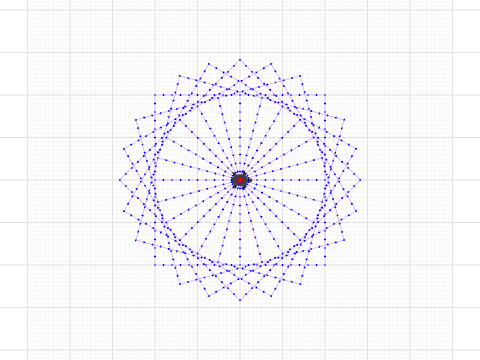 repeated square/violet sun